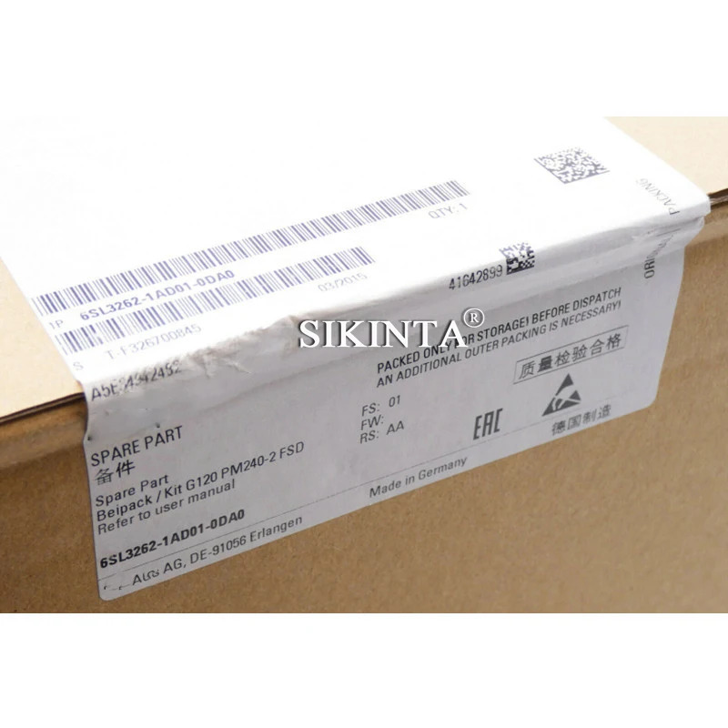 65L3060-4AB00-0A40 6ES7138-4HA00-0AB0 6SL3262-1AD01-0DA0 6ES7138-4FB04-0AB0 완전히 리퍼