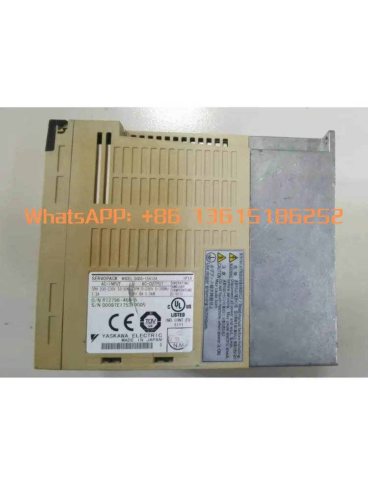 SGDS-15A12A 리퍼 서보 드라이브 1.5kW 기능 OK