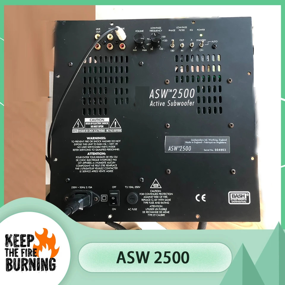 B W 서브우퍼 보드ASW2500 ASW 2500 289mm