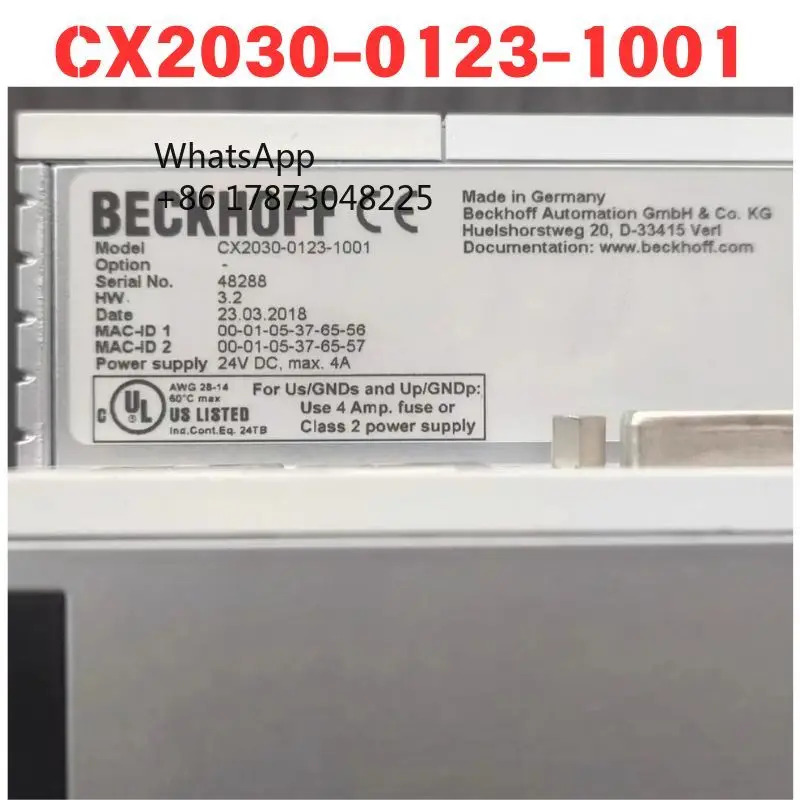 리퍼 CX2030-0123-1001 PLC 컨트롤러 기능 OK 주세요