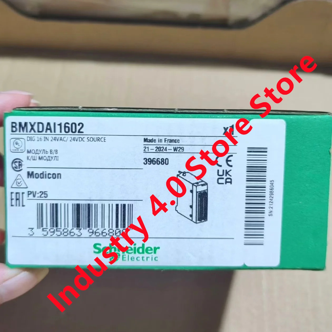 BMXDAI1602 BMXRMS004GPF BMXXBP1200 오리지널 신