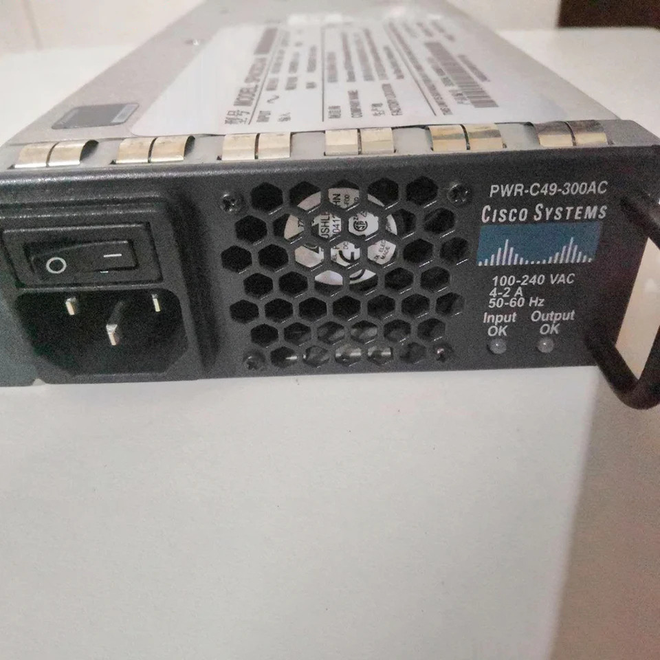 PWR-C49-300AC CISCO WS-C4948 4948-10GE 네트워크 전원공급장치