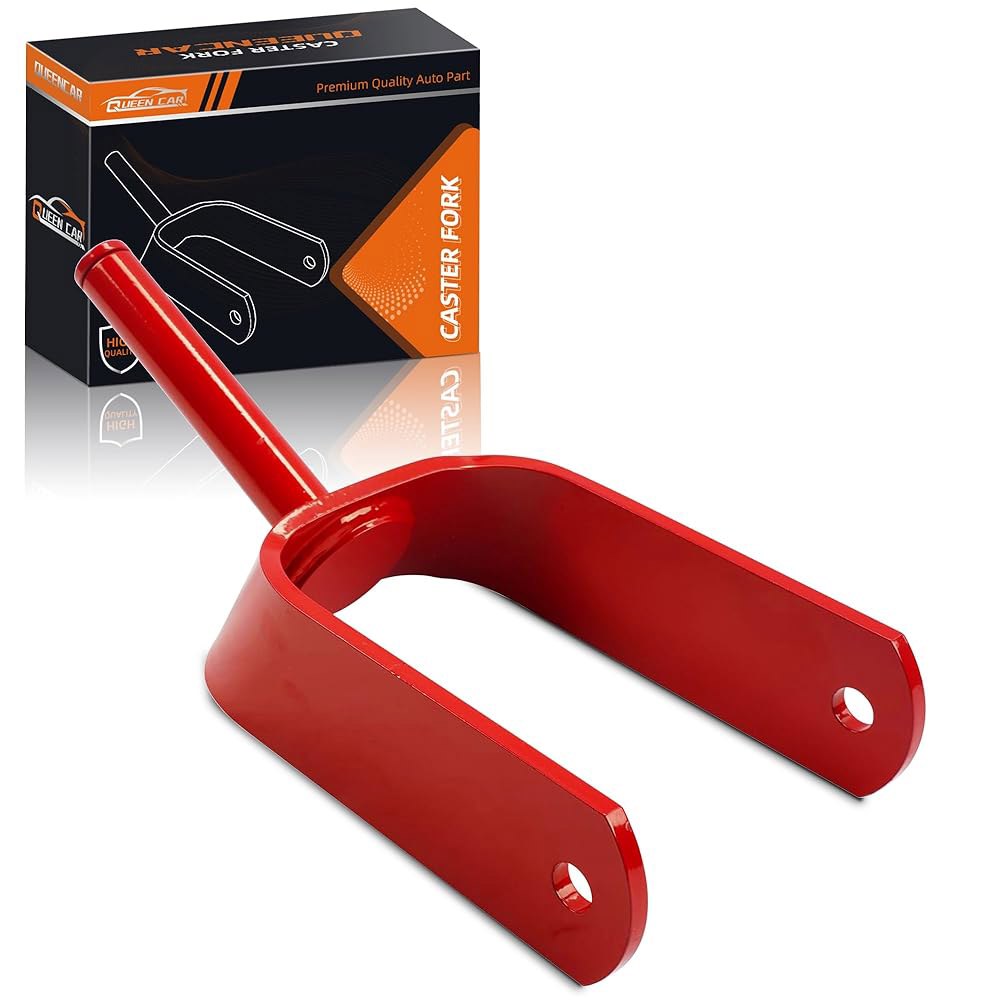 Queencar 캐스터 포크 어셈블리, Toro TimeCutter 108-7851-01 호환, 교체 턴 # 트랙터와 잔디 잔디깎이 제로 레드 - 상품 이미지