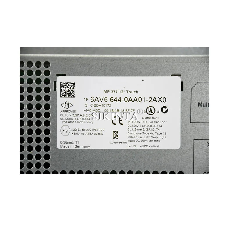 MP277 터치 패널 66644-0AA01-2AX0 스크린 완전히 리퍼