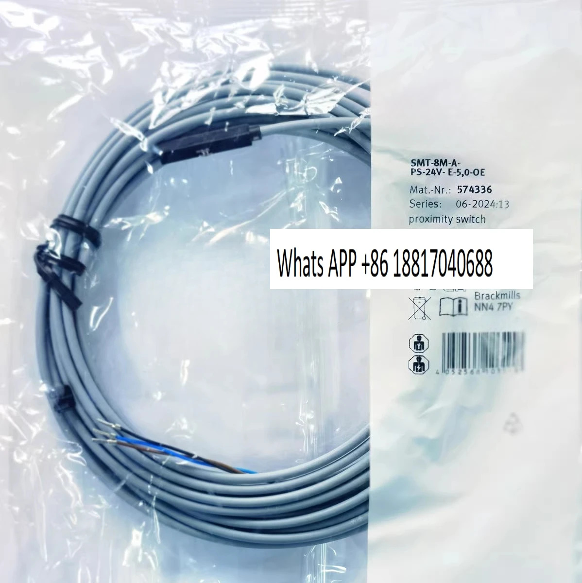 스위치 574336 SMT-8M-A-PS-24V E 50 OE 원본