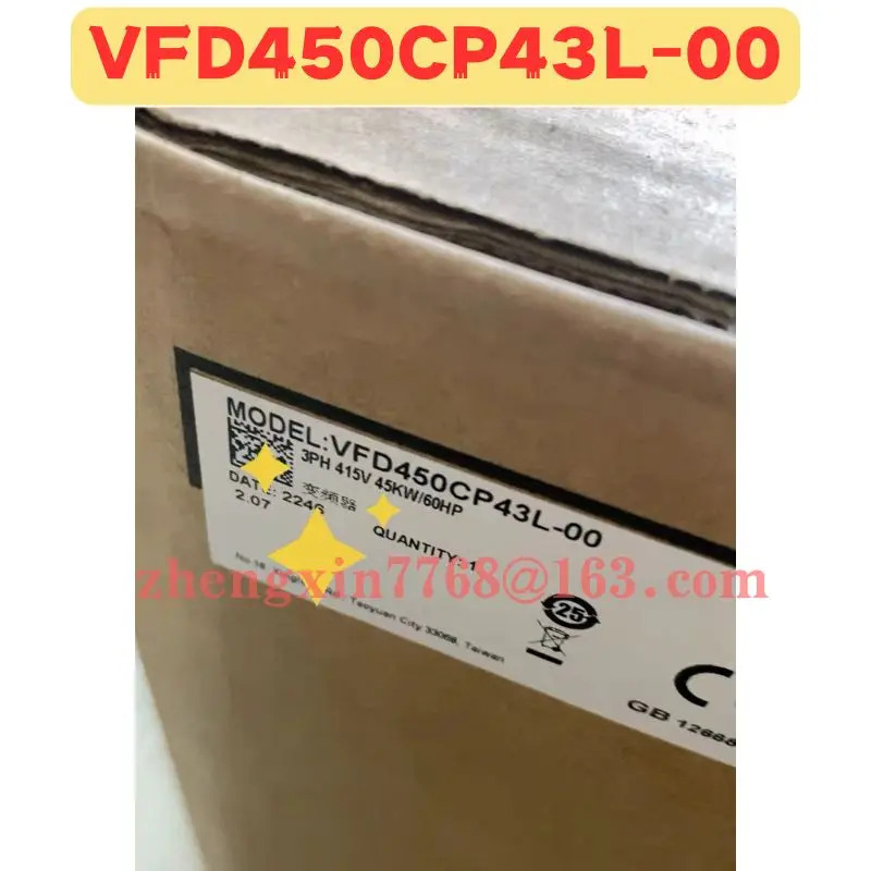 오리지널 VFD450CP43L-00 주파수 변환기 VFD450CP43L 00