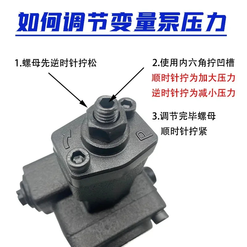 대만 VE1-40F-A3 오일 펌프 VD1-30F VB1-20F VA1-15F 베펌프