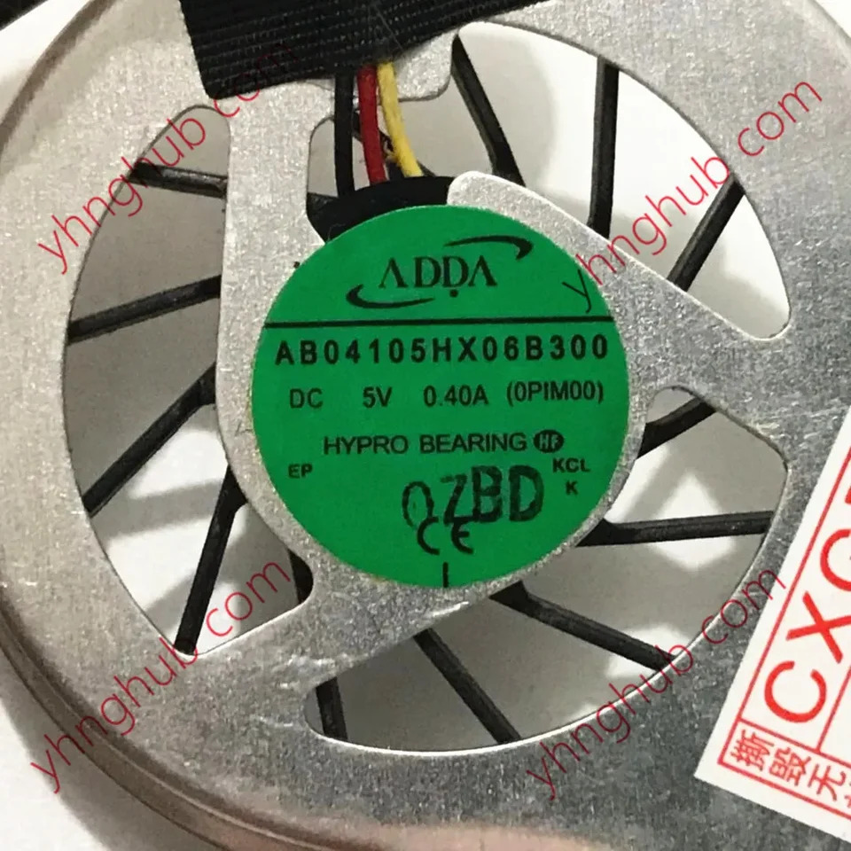 ADDA 3 선 서버 냉각팬 AB04105HX06B300 DC 5V 0.40A
