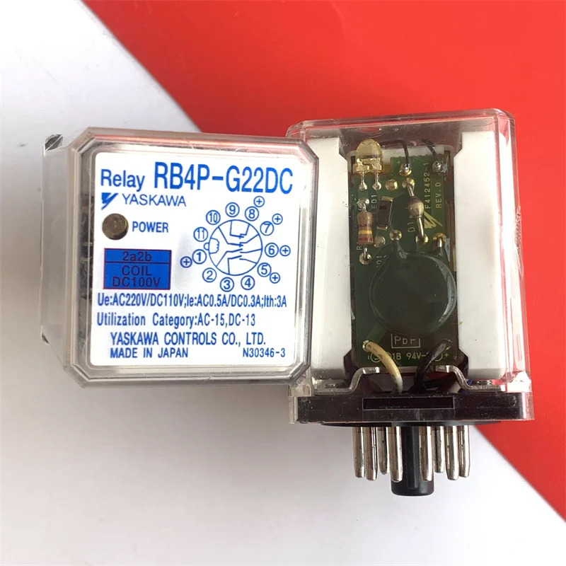 RB4P-G22DC 고정밀 산업제어 릴레이 Yaskawa DC110V