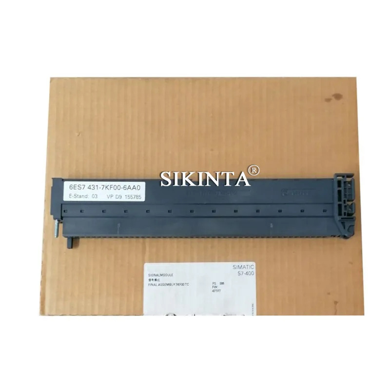 S7-400 SM431 아날로그 입력 출력 모듈 6ES7 431-7KF00-0AB0 431-7KF00-6AA0 완전히 리퍼