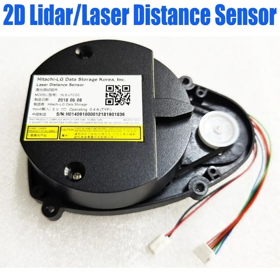 HLS-LFCD2 360  2D LiDAR 레이저 레이더 스캐너 Lidar 센서 거리 감지 키트