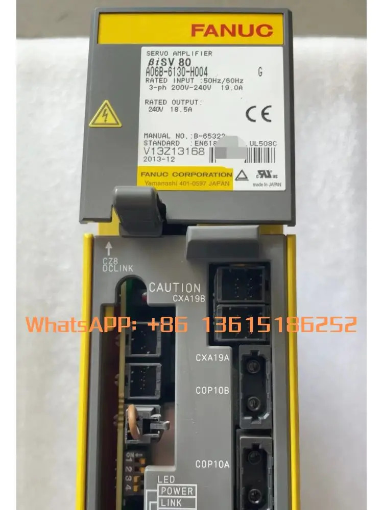 A06B-6130-H004 리퍼 드라이브 실행 기능 OK