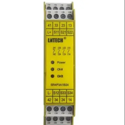 LNTECH 광섬유 안전 릴레이 스위치 SR4P2A1B24N SR4P2A1B24P SR2P4A24 SR4P2A1B22 SR4P2A1B24 SR4P3A1B24 SR4P2A1B24S
