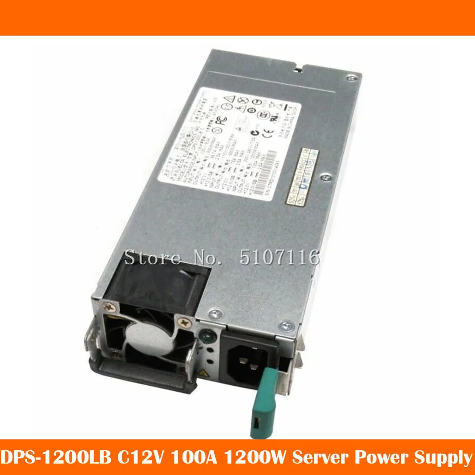 서버 전원공급장치 DPS-1200LB C 12V 100A 1200W 스위치 전 완전 리퍼