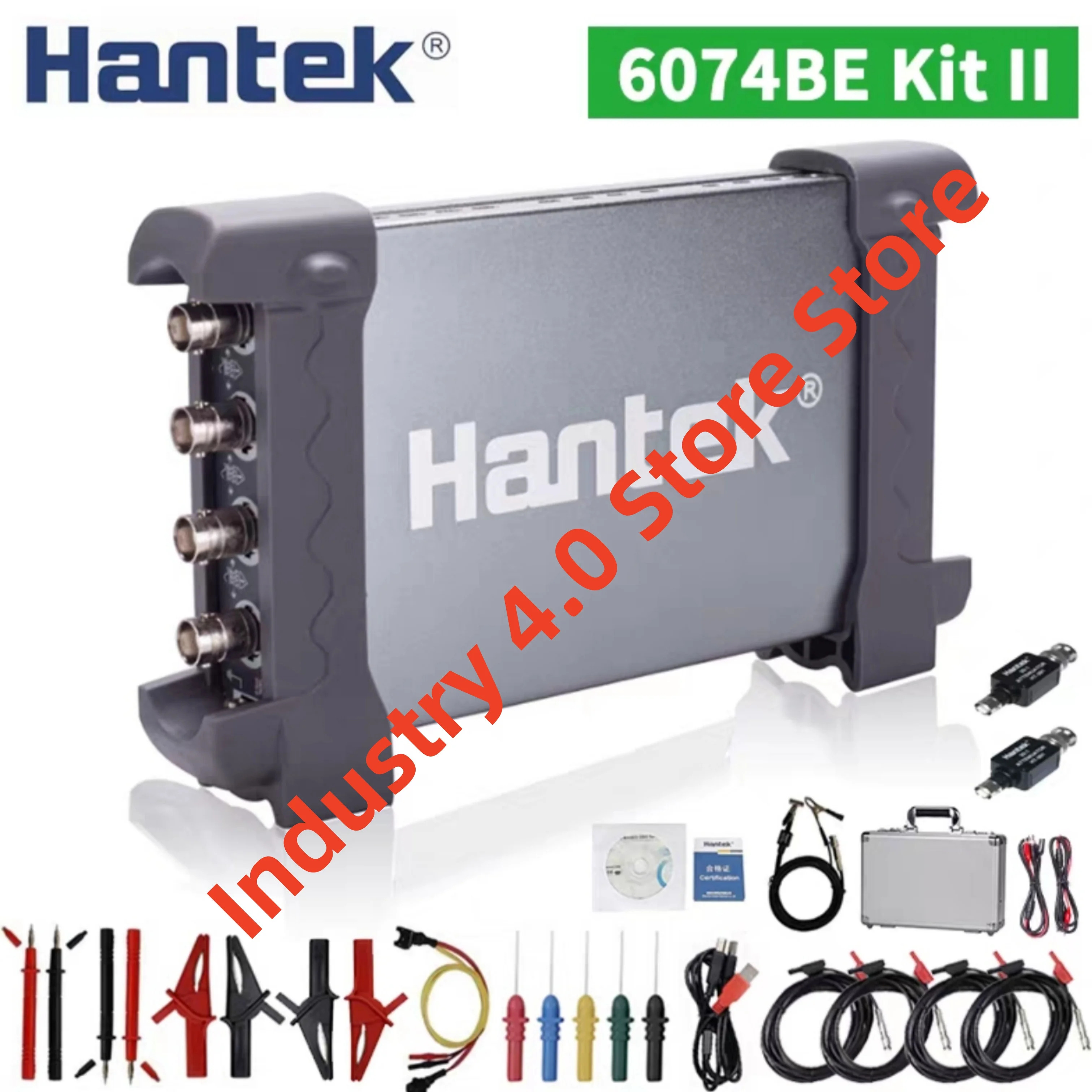 Hantek 6074BE KIT-II 4채널 USB 가상 오실로스코프 원본