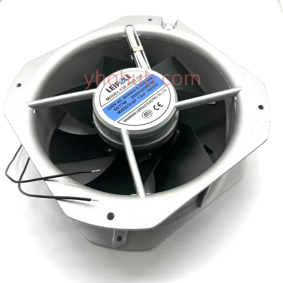 F2E-260B-230 AC 230V 0.34A 225x225x80mm 서버 냉각팬