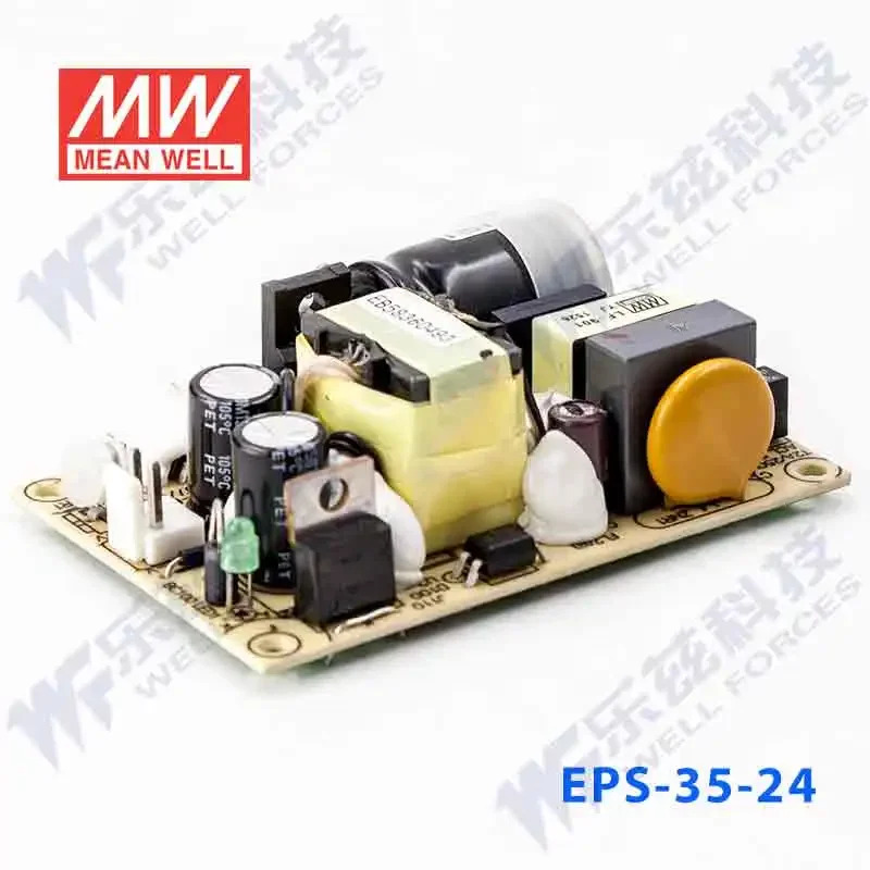 Mingwei EPS-35-24 전원공급장치 PCB 베어 보드 DC 스위치 전압 조정기 대만 24V 1.5A 기판 35W