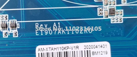 산업보드 AM-XTAH110KP-V1R REV.A1 EAX-H110KP-A1R E1907AK1102RO