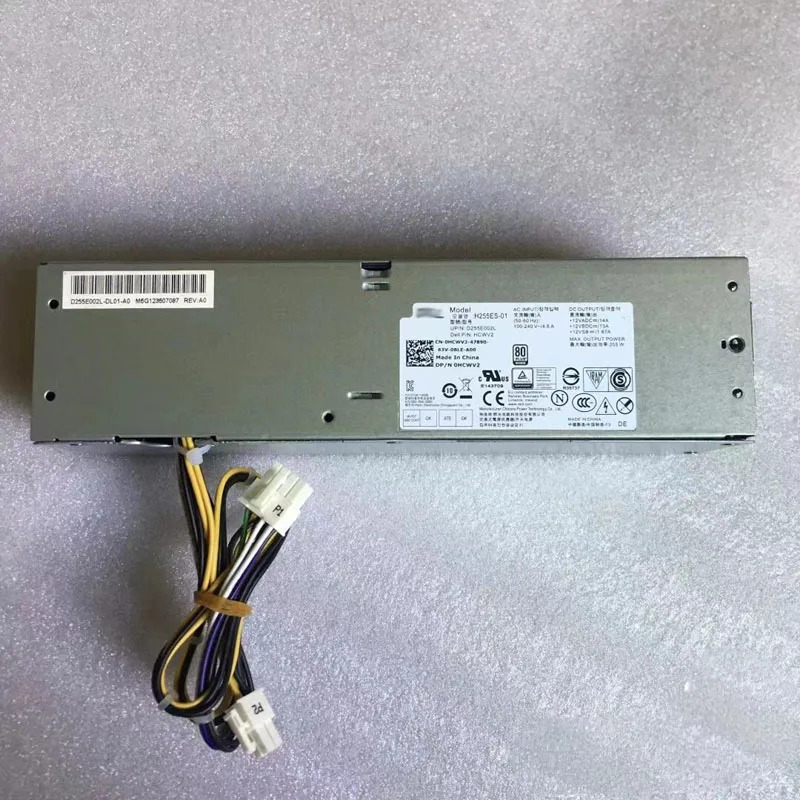 델 옵티플렉스 3020 9020 7020 SFF 255 와트 전원공급장치 PSU L255AS-00 L255ES-00 H255ES-01 B255ES-01 AC255ES-00 H25