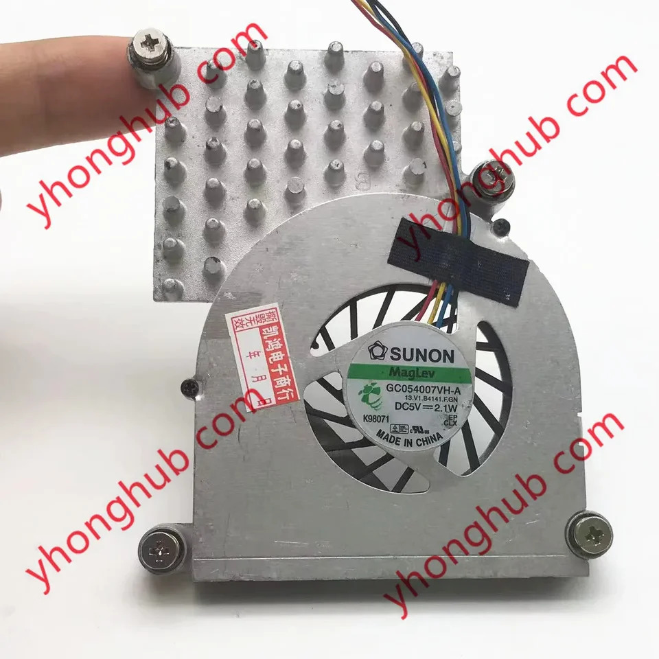 GC054007VH-A 4 선 서버 냉각팬 DFS400805L10T F956 DC 5V 2.1W