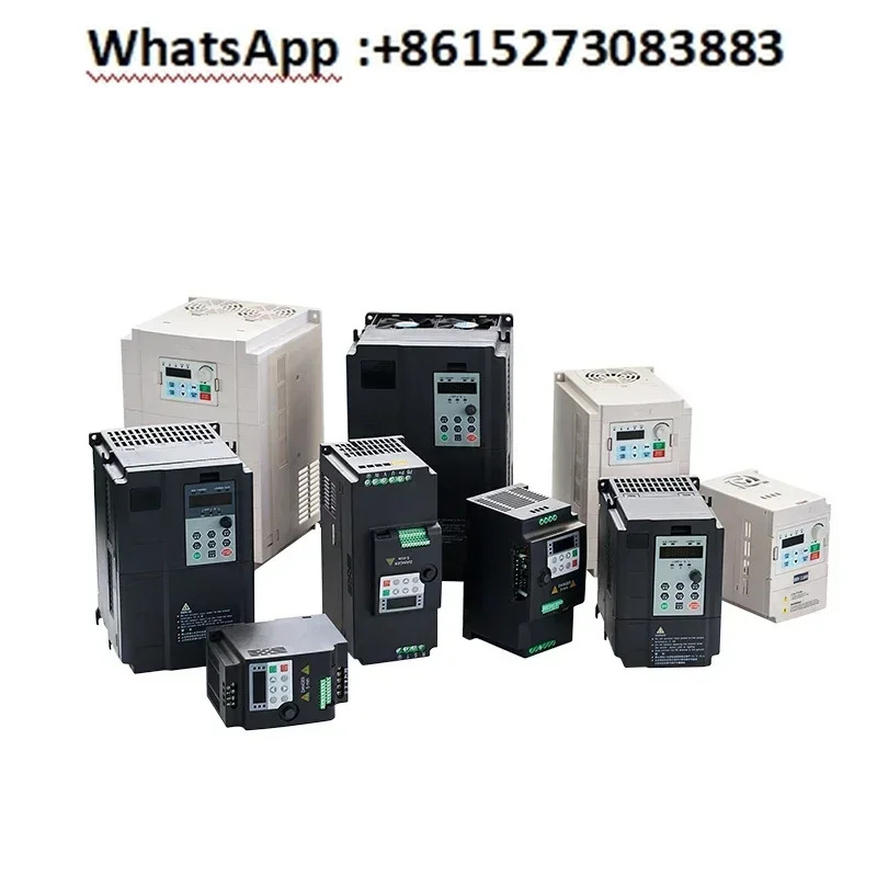 단상 모터 주파수 변환기 220V 컨트롤패널 22/11/2.2/1. 5kW 3상380 속도 컨트롤러