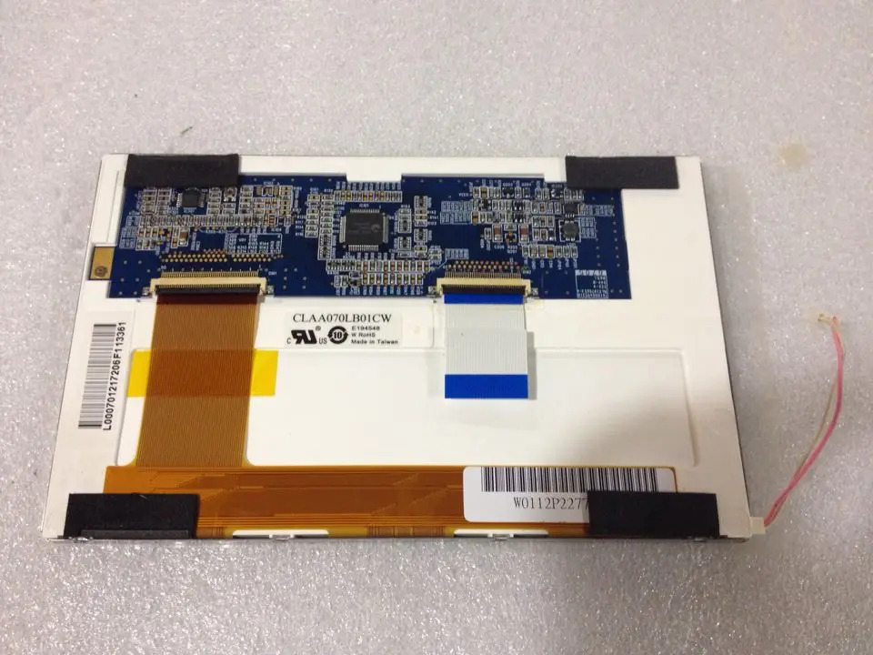LCD 평면 패널 디스플레이 CLAA070LB01CW 7 인치