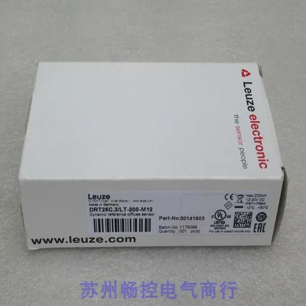 x Laoyizhen LEUZE 센서 DRT25C.3/LT-200-M12 포장 50141903