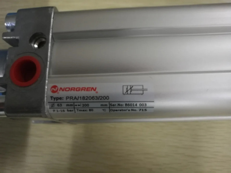 Norgren Marenidge 믹싱 포트 실린더 포장 PRA 182063 M 200