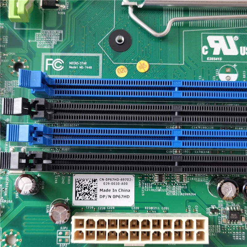 데스크탑 메보드 DELL T1500 P67HD 0P67HD CN-0P67HD MS-7448 마더보드