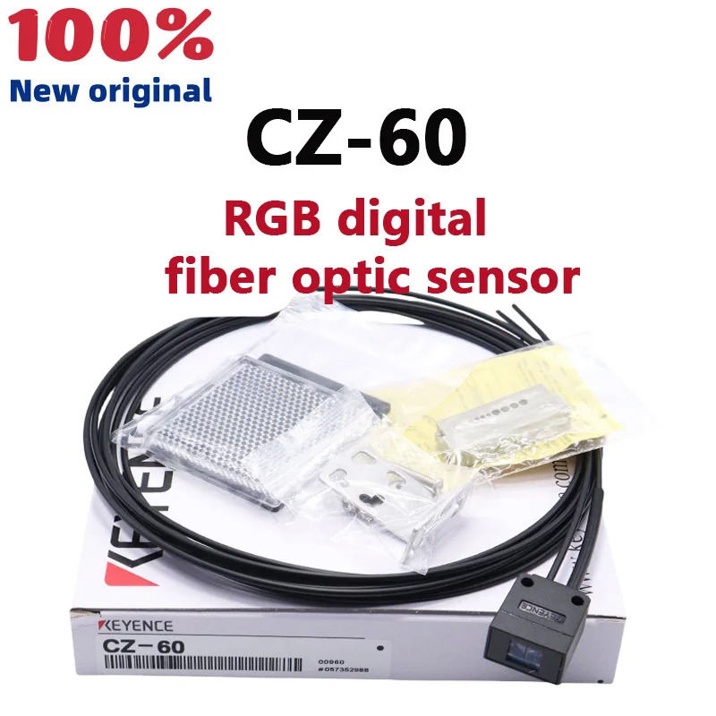 KEYENCE 오리지널 CZ-60 RGB 디지털 파이버 센서 를 환영