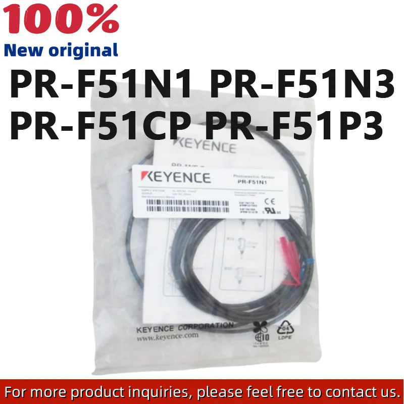새 원본 PR-F51N1 PR-F51N3 PR-F51CP PR-F51P3 평면 광전스위치 센서 더 상담 환영