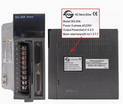 Hyzdh 서보 드라이버 SG-15A SG-20A SG-30A SG-50A SG-75A SG-AS50AF SG-AS50BF SG-AS75AF SG-AS75BF