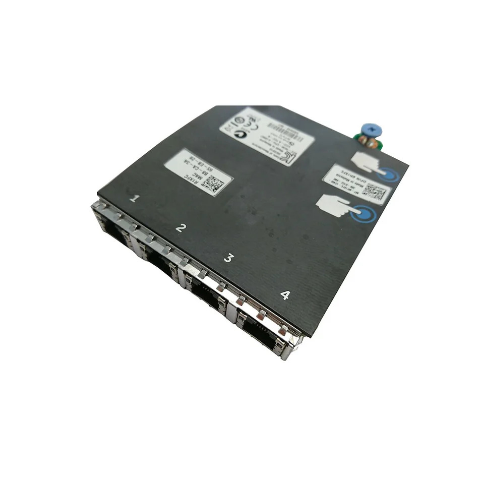 Dell I350-T4 네트워크 카드 쿼드 포트 1GbE RNDC NX3200 NX3300 R1XFC 0R 1XFC