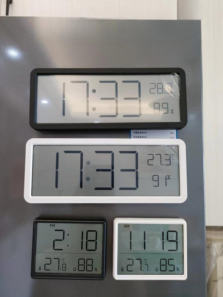 20cm 주방시계 디지털 마그네틱 자석형 마그넷 냉장고 자석시계 부착 - 상품 이미지