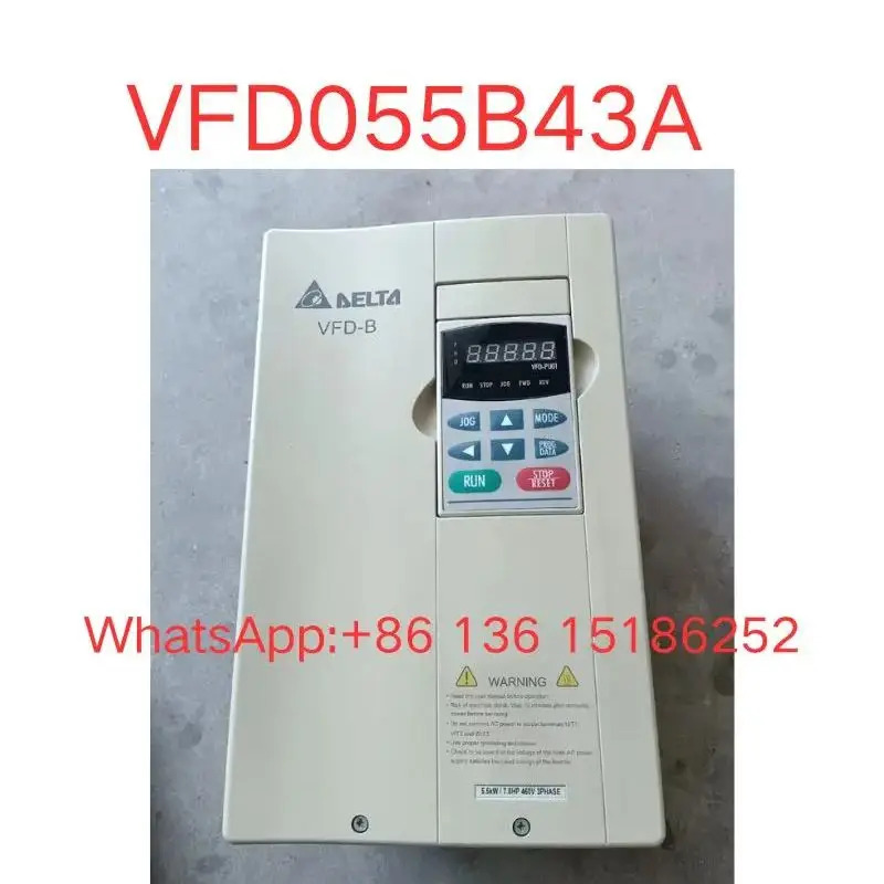 VFD055B43A 리퍼 서보 드라이버 5.5kW 기능 작동 ok