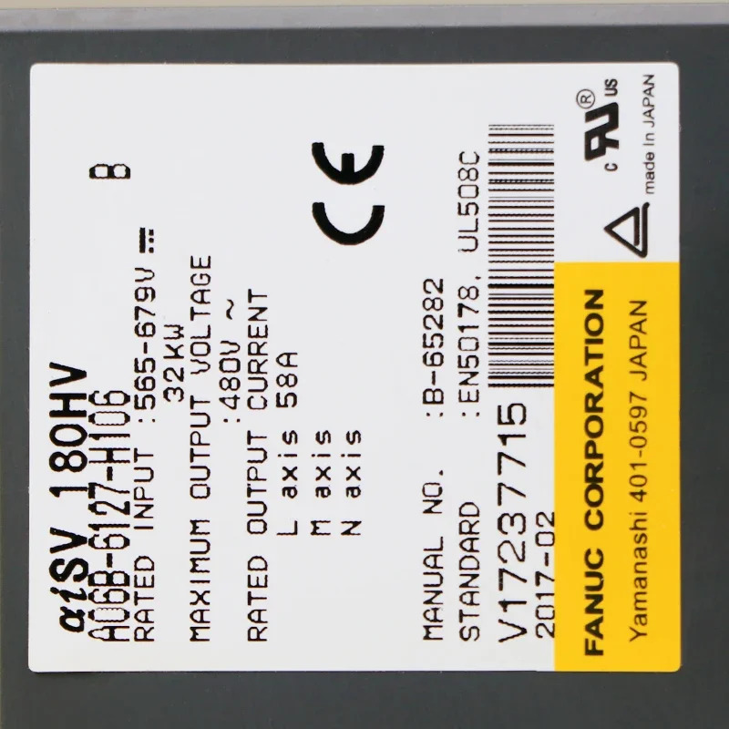 A06B-6127-H106 Fanuc 서보 드라이브