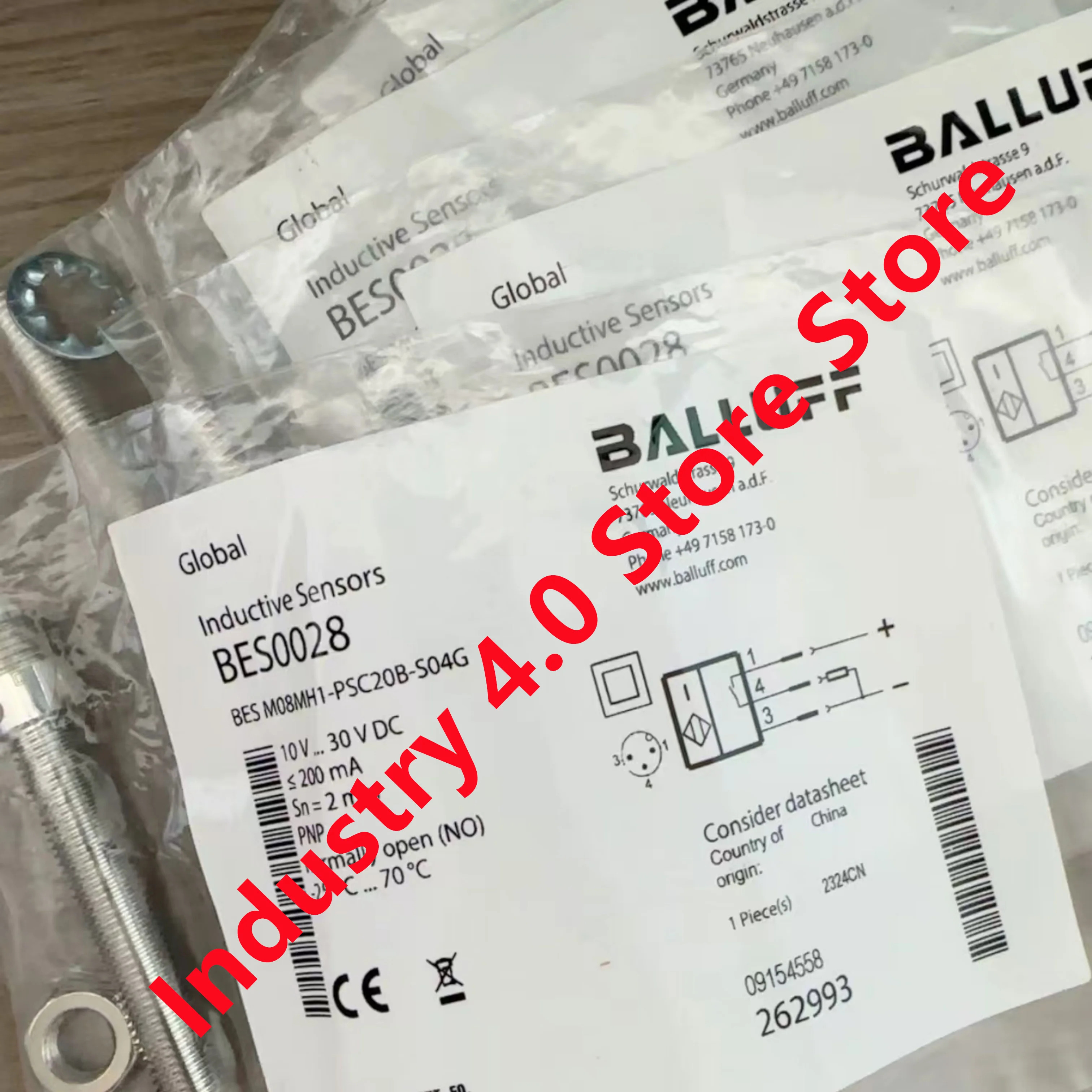 BES516-131-S4-C 오리지널 BES0028 BESM08MH1-PSC20B-S04G BES0178