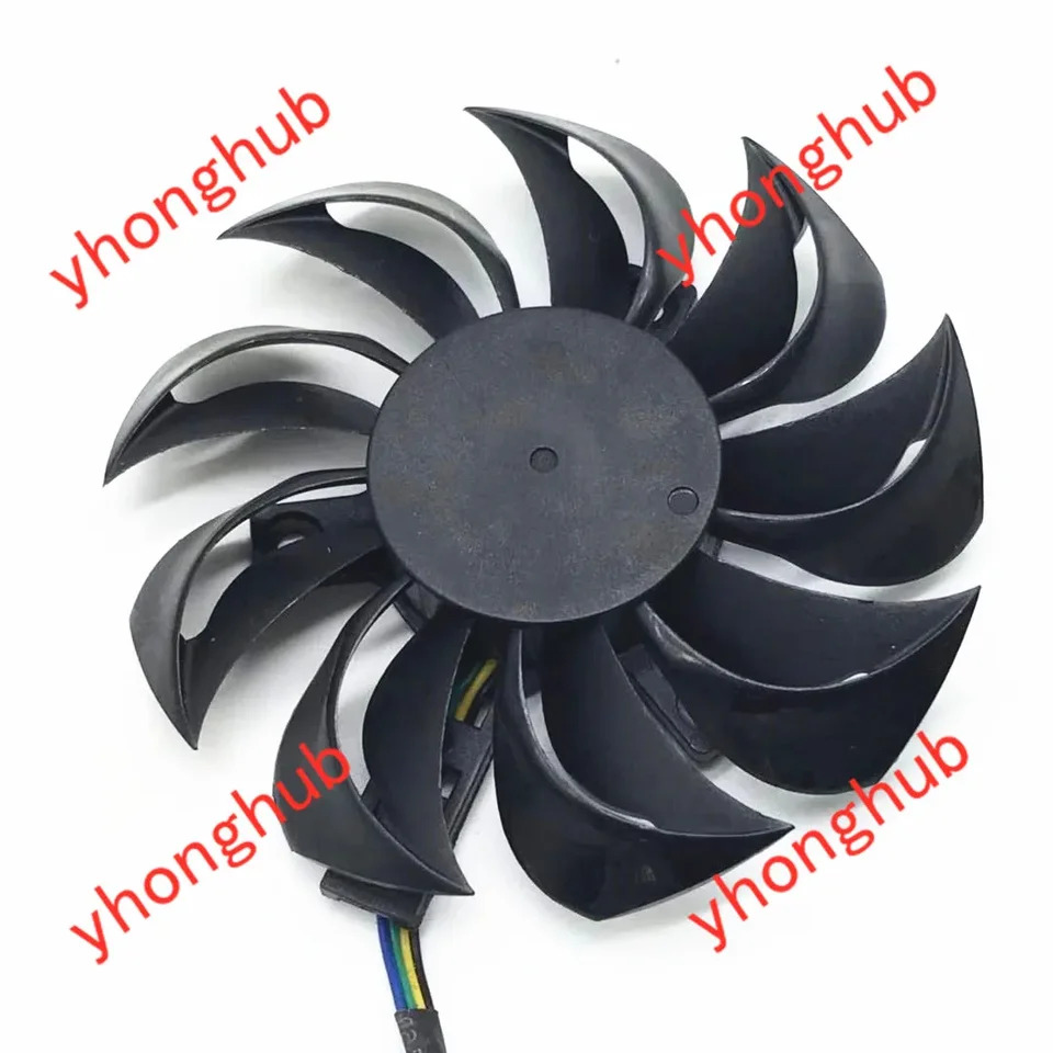 APISTEK Rotek GA81B2U PFTC DC 12V 0.38A 직경 C.T.C 서버 냉각팬 4 와이어 75mm 39mm