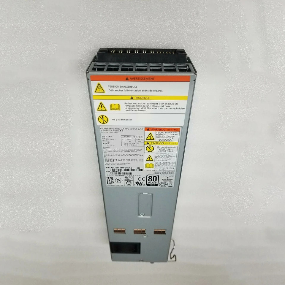 EMERSON 스위칭 전원공급장치 850W AP-PSU-HE850-AC-01 0963415-07 0963415-05 전 리퍼 완료