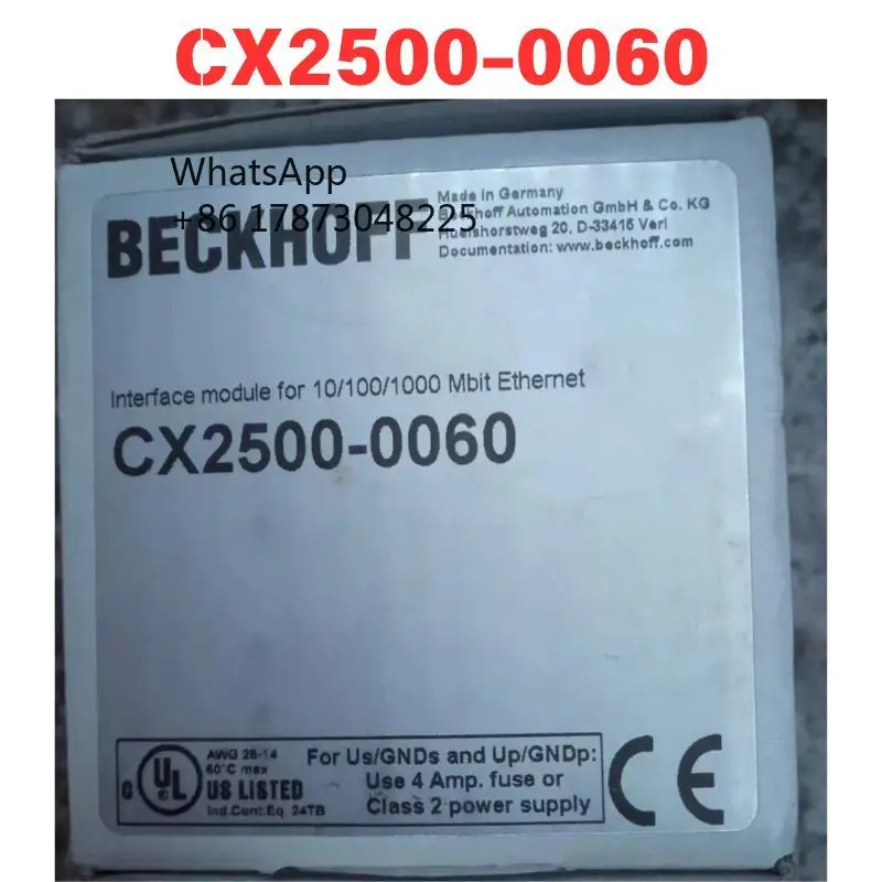 CX2500-0060 이더넷 모듈 기능 리퍼 OK