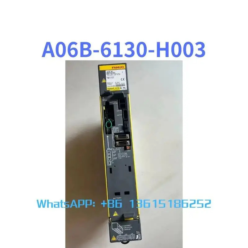 A06B-6130-H003 리퍼 드라이브 실행 기능 OK