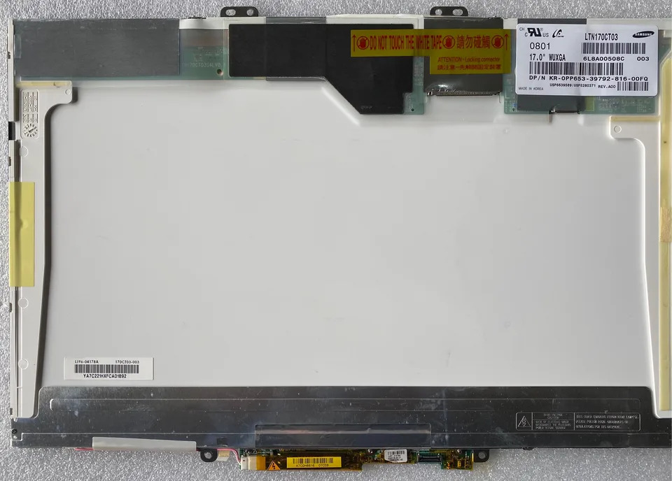 LTN170CT03 LCD 화면 LP171WU1 TLA2 B170UW01 1920x1200