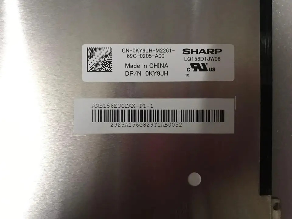 오리지널 샤프 4K LCD 스크린 LQ156D1JW02 / 04/05/06/33/31 LQ156D1JX01B Z1JW02