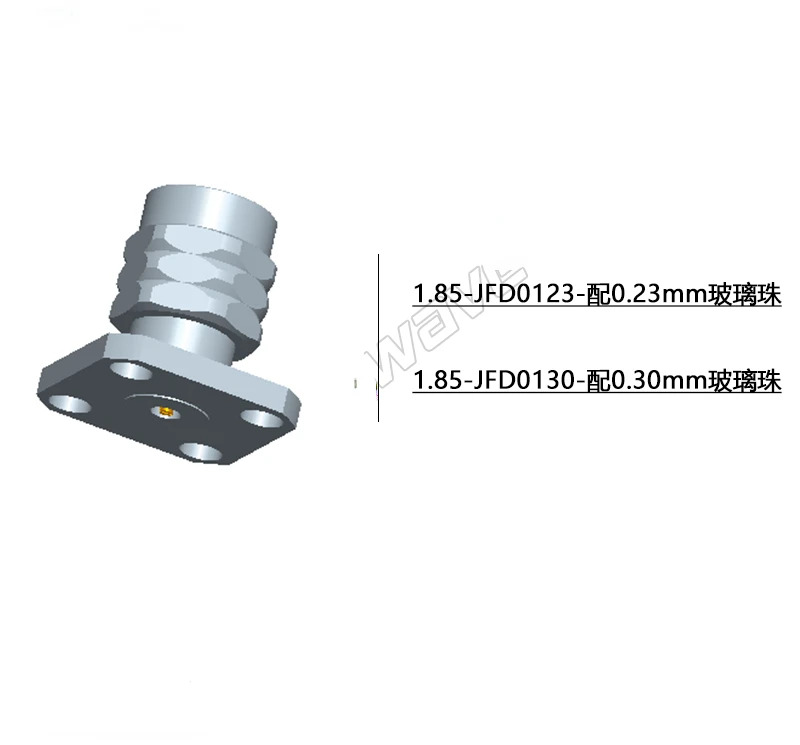 수 분리형 커넥터 1.85mm 8.6mm 4 홀 65G