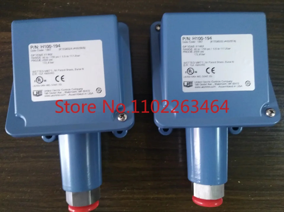 주조 알루미늄 압력 스위치 H100-190 191 192 193 194/218
