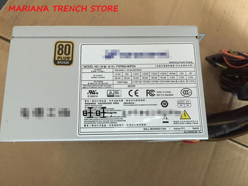 FSP600-80PSA 스위칭 전원공급장치 FSP 산업 수준