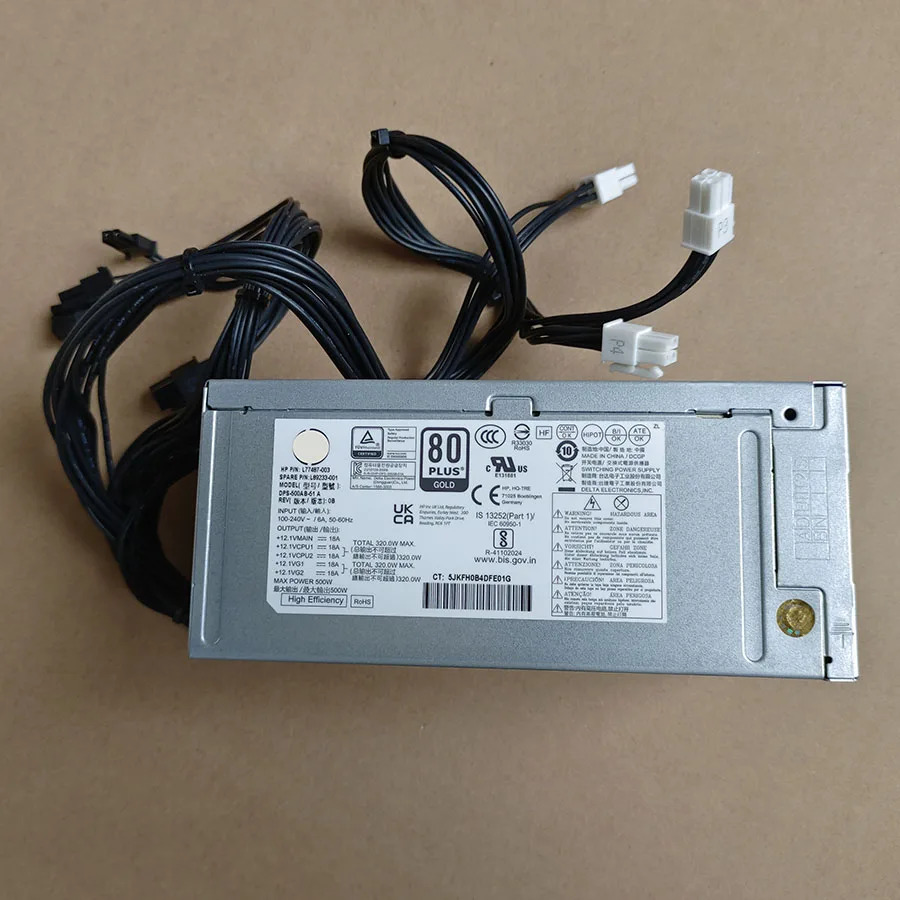 500W 전원공급장치 PSU Z2 G5 280 G8 프로 타워 DPS-500AB-51 L77487-003