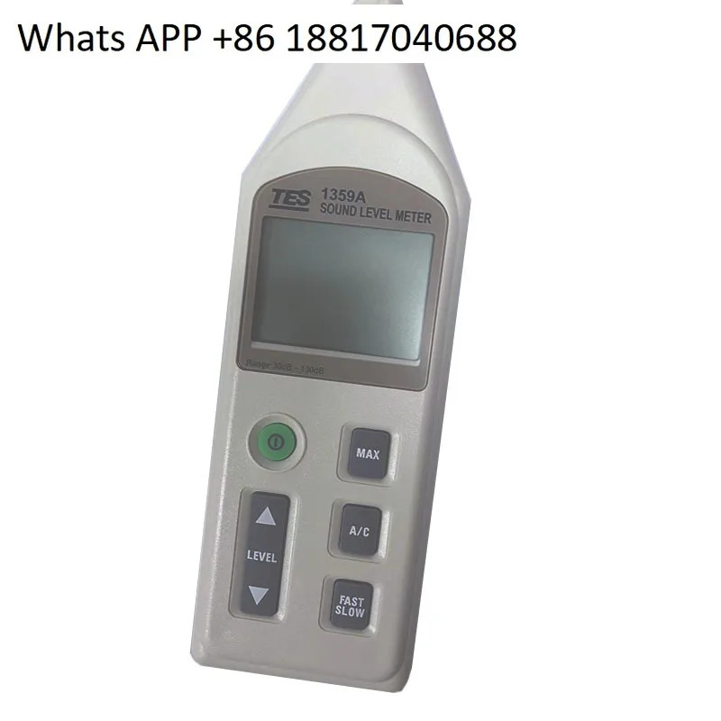 TES-1359A 고정밀 소음 센서 디지털 사운드 레벨 미터 산업등급 테스터