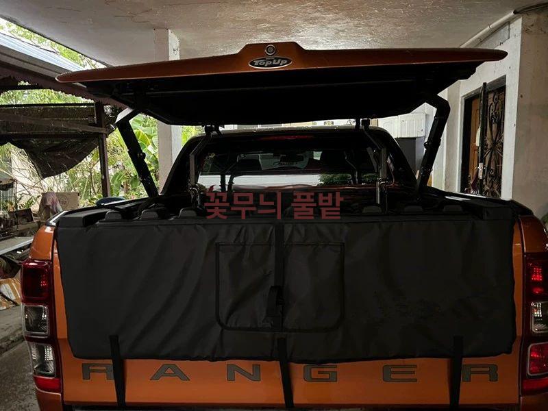 자전거 거치대 캐리어 픽업트럭 짐칸 차량용 적재 수납함 보호패드 고정 바이크랙 - 상세 이미지 3