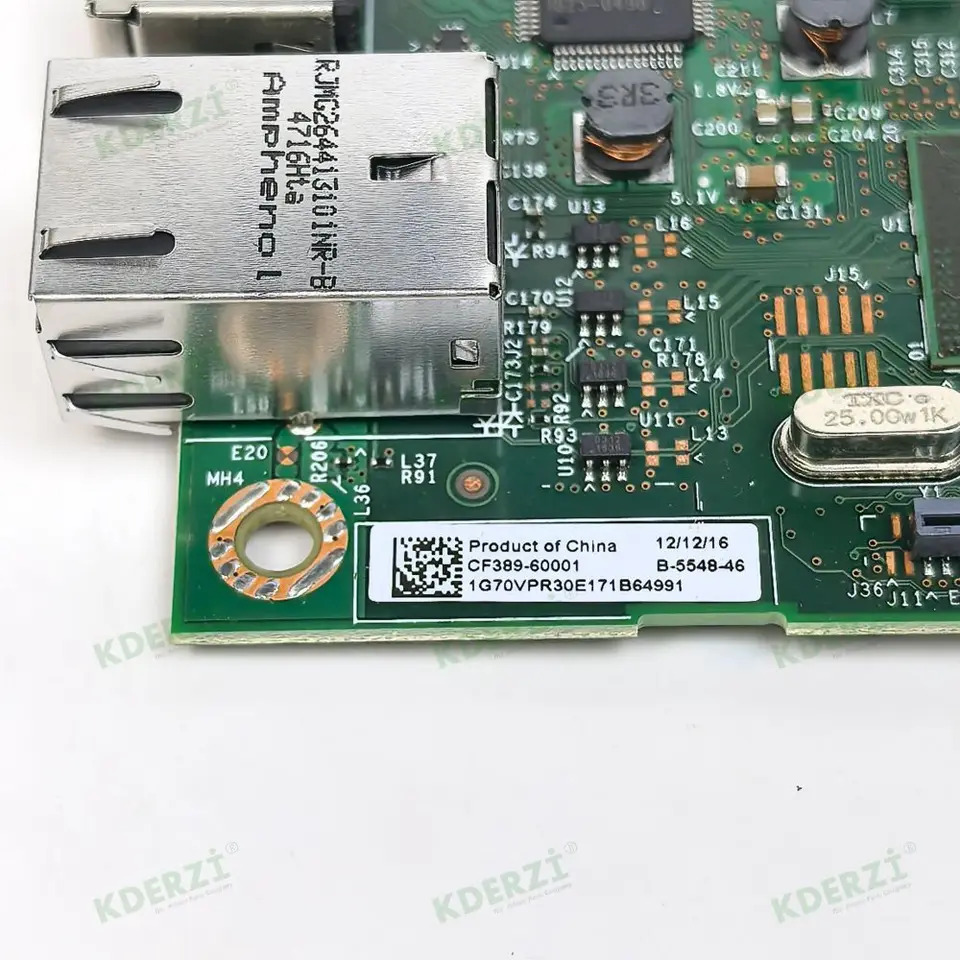 CF389-60001 오리지널 포매터 보드 PCA hp호환 컬러 Laserjte M452 M452nw M452dn M452dw 로직 마더보드 CF394-60001